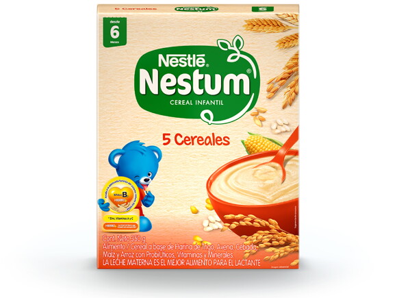 NESTUM ® 5 Cereales Cereal Infantil Caja 350g​